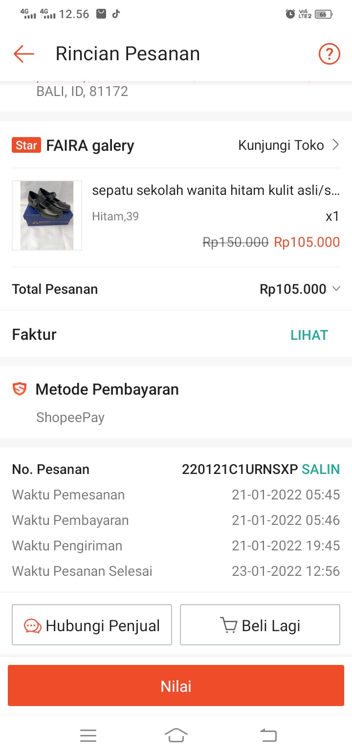 Sepatu Sekolah Wanita Hitam Kulit Asli/sepatu Pantofel/sepatu Kerja/sepatu Paskibra/sepatu Kantor