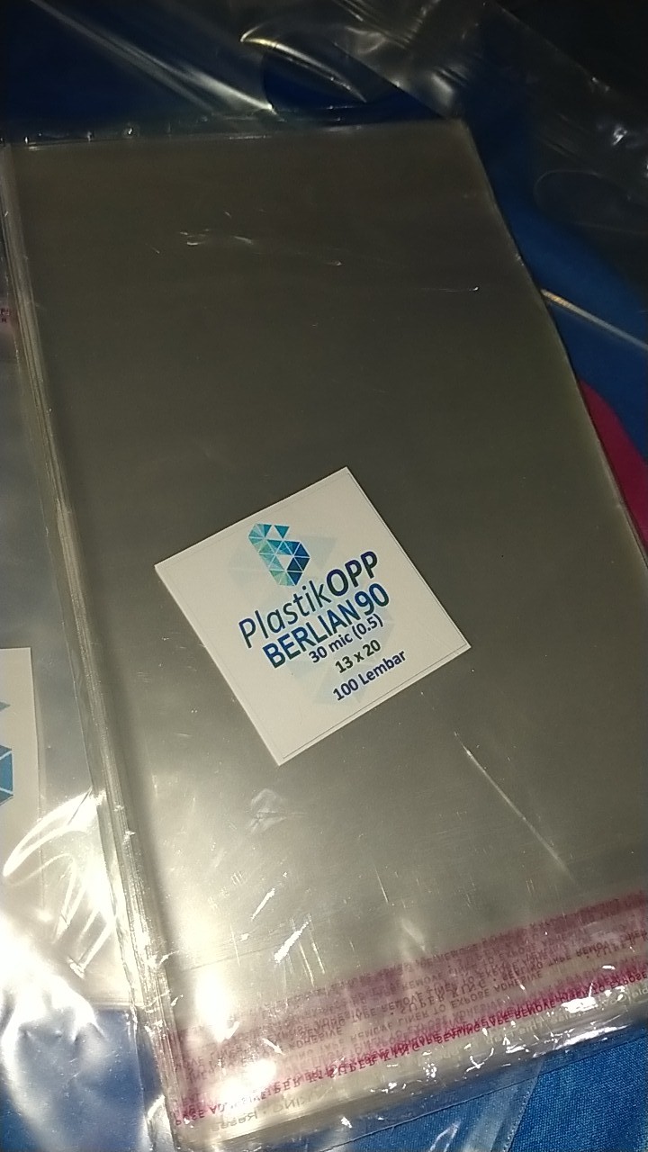 13 X 20 Cm Plastik Opp Tebal 30 Micron (0,5) Plastik Kemasan / Plastik Undangan