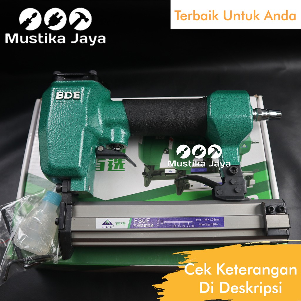 Gun nailer &amp; stapler F30/Air Nailer/Mesin Paku Tembak/Staples Angin