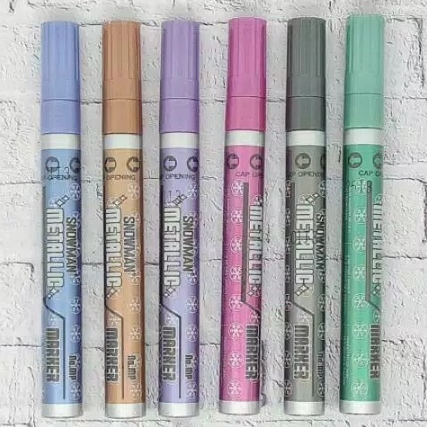 

Spidol Snowman Paint Marker Metallic