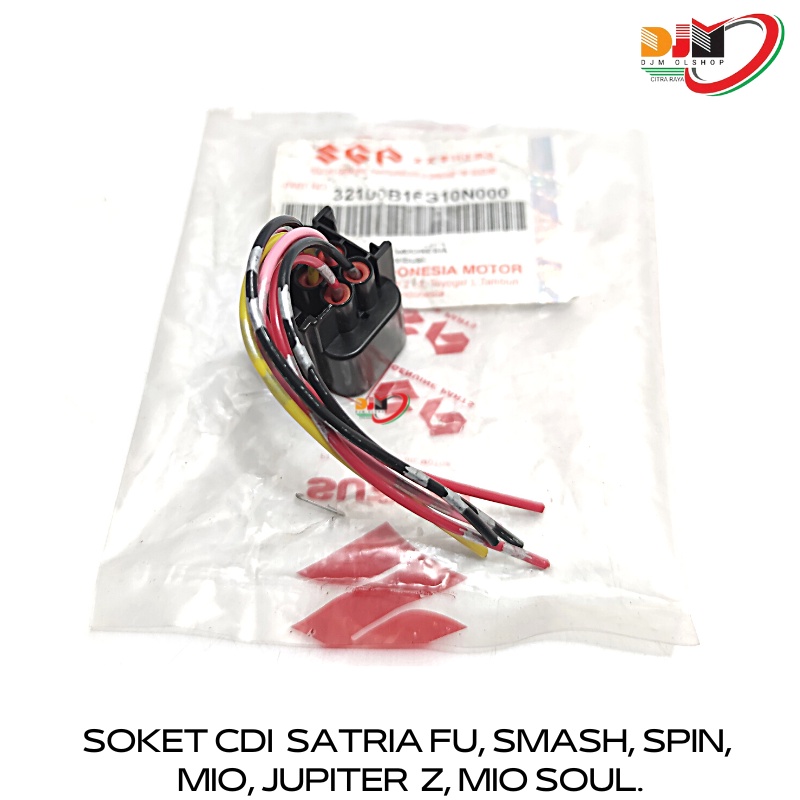 Soket Kabel CDI Smash Satria FU150 PNP Mio Jupiter Z