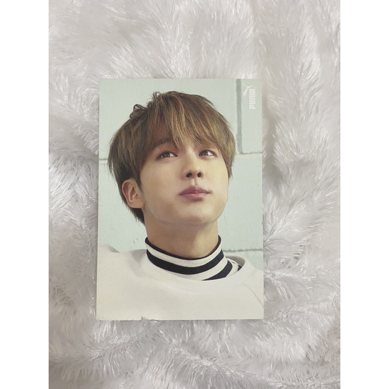 Postcard BTS Jin X PUMA