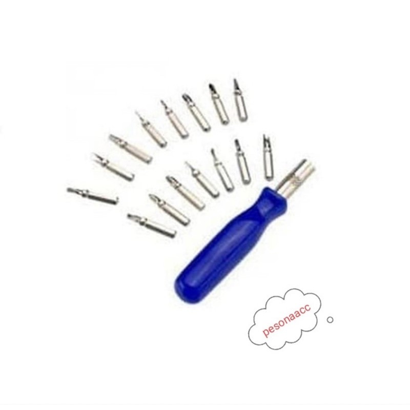 OBENG SET 16 IN 1 - OBENG HP UNIVERSAL ALL 16 IN 1 - TOOLS OBENG 16IN1