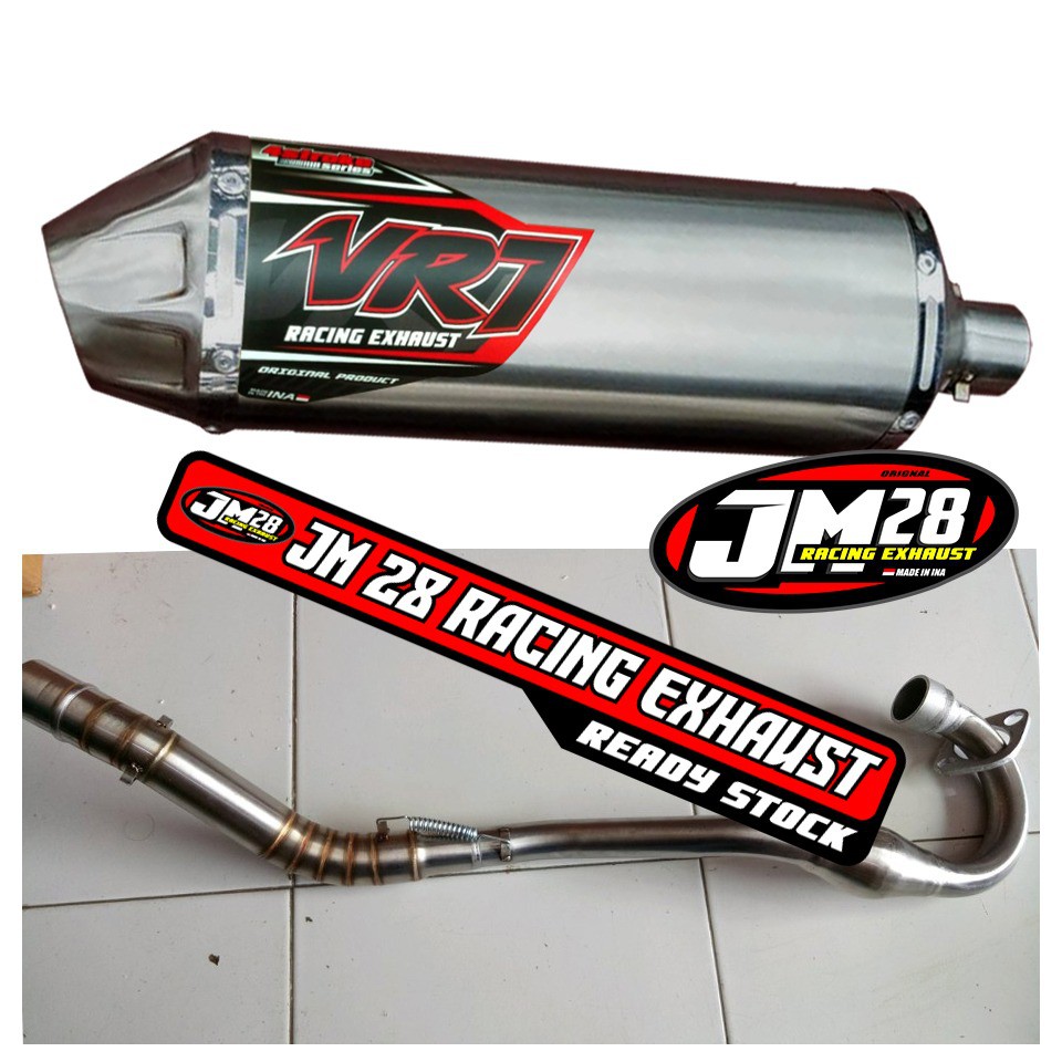 knalpot racing vr7 klx150 crf150 dtracker klx150ss