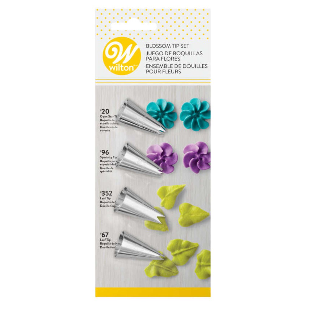 Blossom WILTON ORI tips set. WILTON Spuit