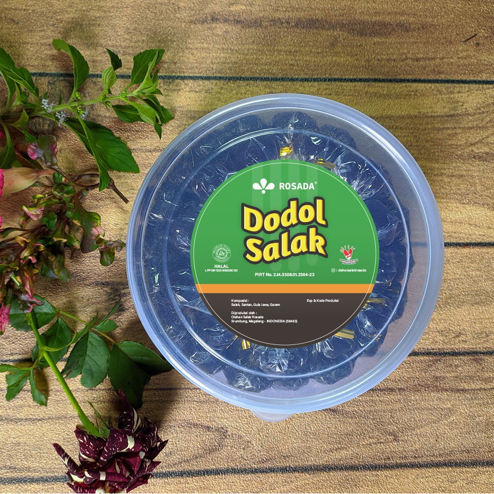 

Dodol Salak Rosada - Toples 500g