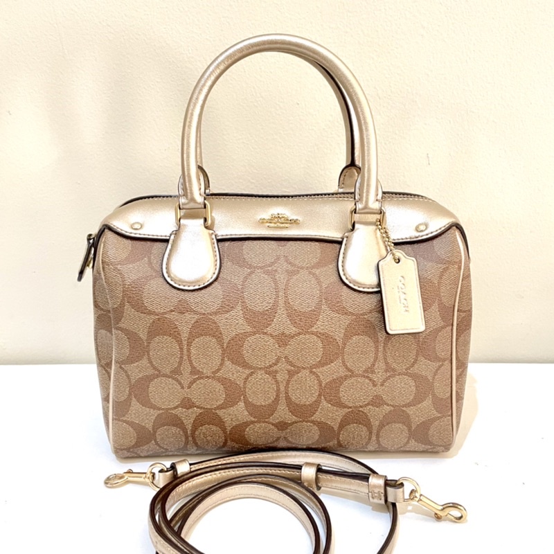 tas coach bennett signature original authentic second preloved branded kulit asli mulus