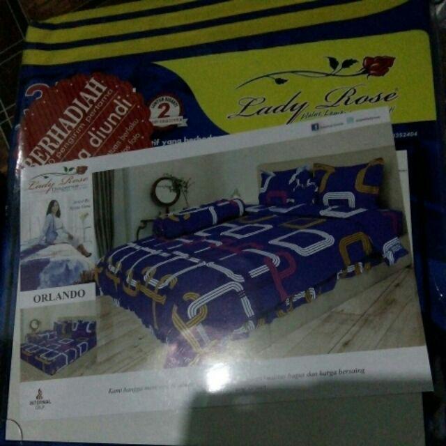 Seprei Ladyrose 180x200 B2g2 @chelsea Blue