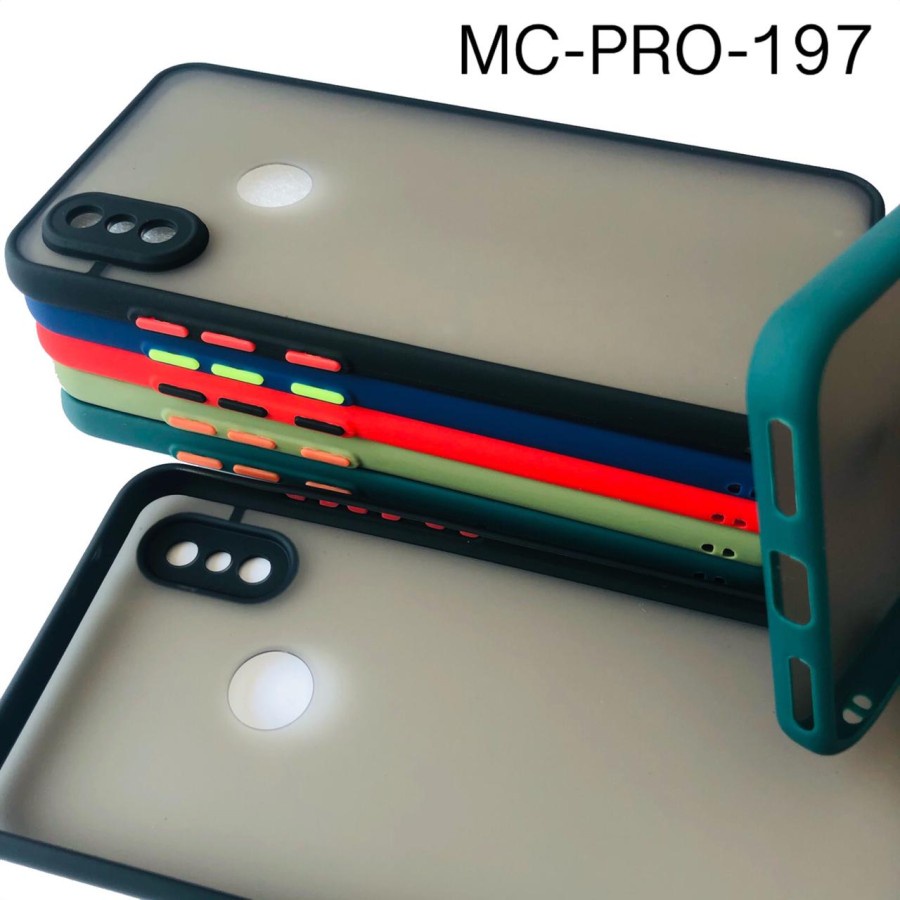 CASE MATTE XIAOMI MI6X MI 6X XIAOMI MIA2 MI A2 TRANSPARAN FUZE MACARON MY CHOICE - FA