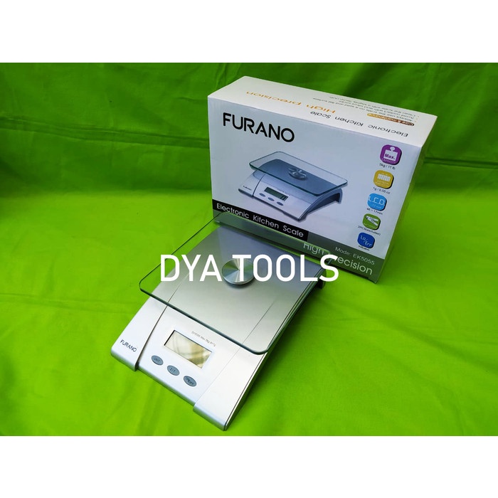 Jual Timbangan / Timbangan Digital 5Kg / Timbangan 5Kg / Furano Ek5055 Diskon