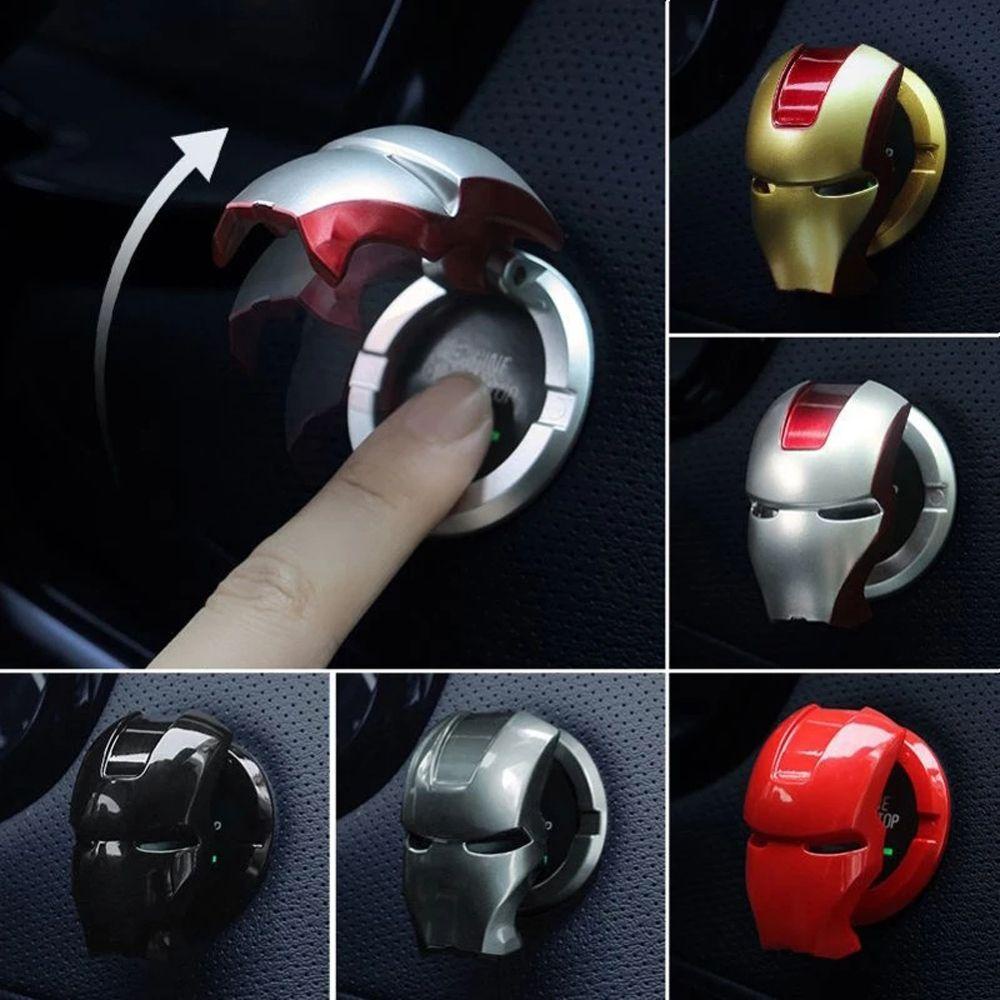 Agustinina Cover Pelindung Saklar Bagian Kreativitas Interior Bagian Dekorasi Stiker Interior Mobil Car Switch Button Cover