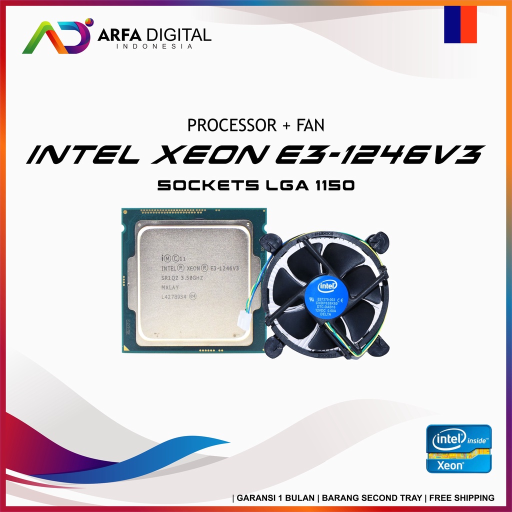 Processor Intel Xeon E3-1246v3 3.9Ghz Chace 8MB [Tray] Socket LGA 1150