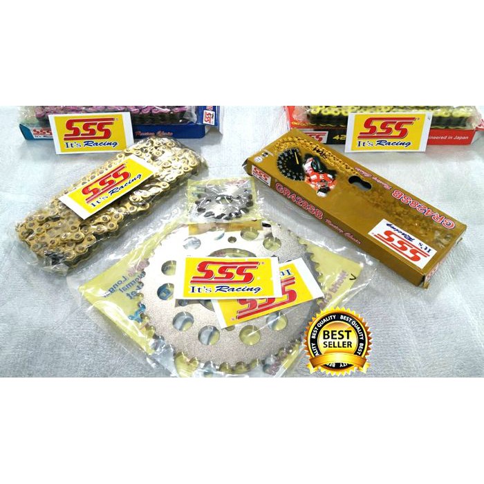 Gear set SSS CB150R / CBR150R / Megapro / Verza Termurah