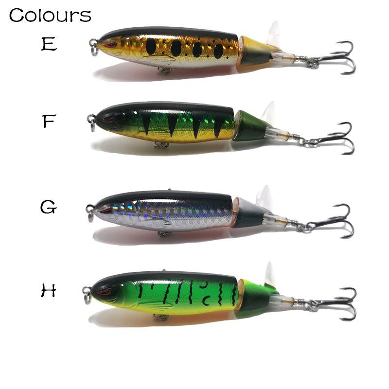 Whopper Plopper 13gr - Umpan Casting Gabus &amp; Toman Propeller Top Water