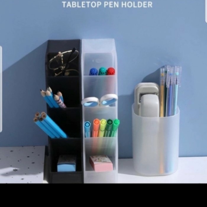 

Lucu Rak Pensil Susun Kosmetik Alat Tulis Makeup Serbaguna Hemat