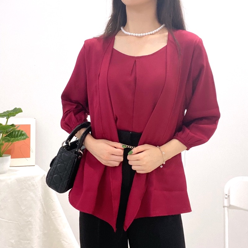 LUCA Cardigan Outer Top 2in1 0343