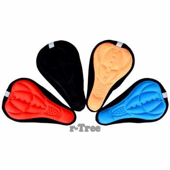 Jok Sadel Sepeda Sporty Silicone &amp; Sponge / Jok Sadel Sepeda Empuk Tebal Berkualitas Jok Sepeda Sporty Silicone Sponge / Sedel Sepeda Mtb Bmx Gunung Sepeda Empuk Jok Sepeda Silikon / Cover Jok Sadel Sepeda Sporty Silicone Silikon Sponge Empuk