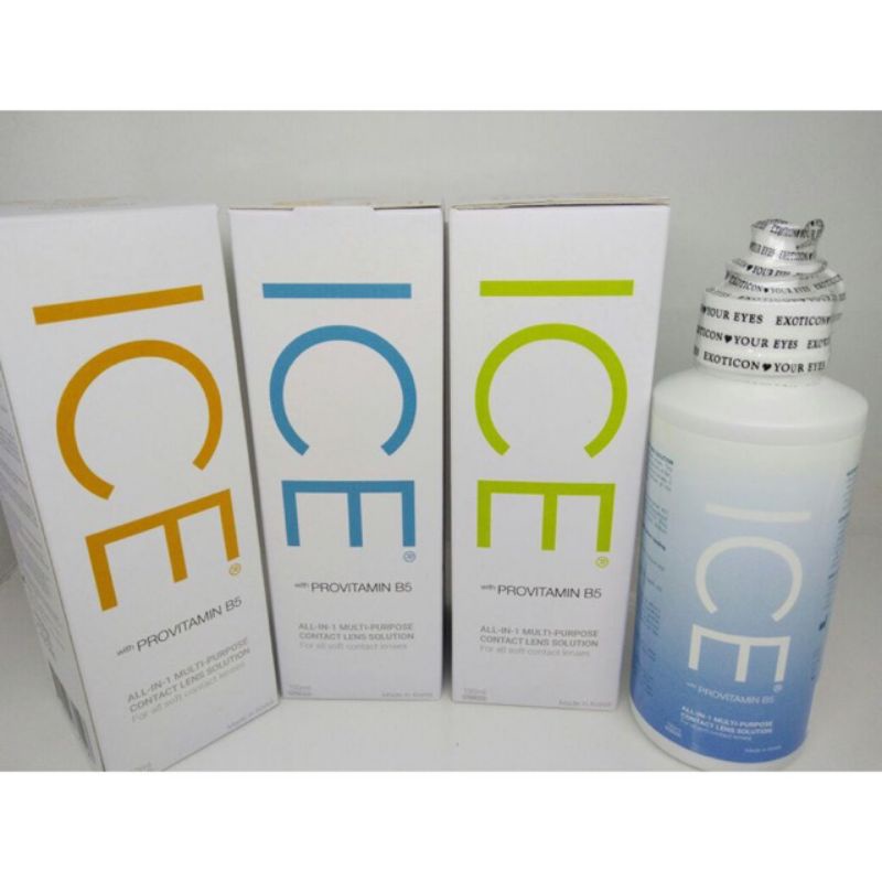 cairan ice 150ml/cairan pembersih soflens ice 150ml