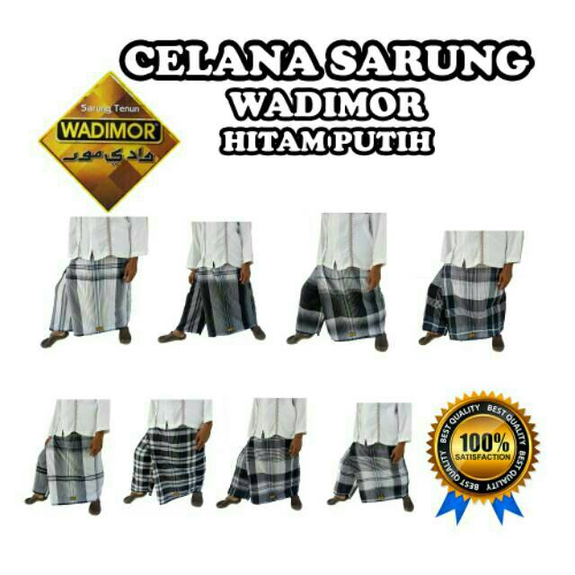 Celana Sarung Dewasa Wadimor, Sarung Celana Uje, Cesar Instan Dewasa