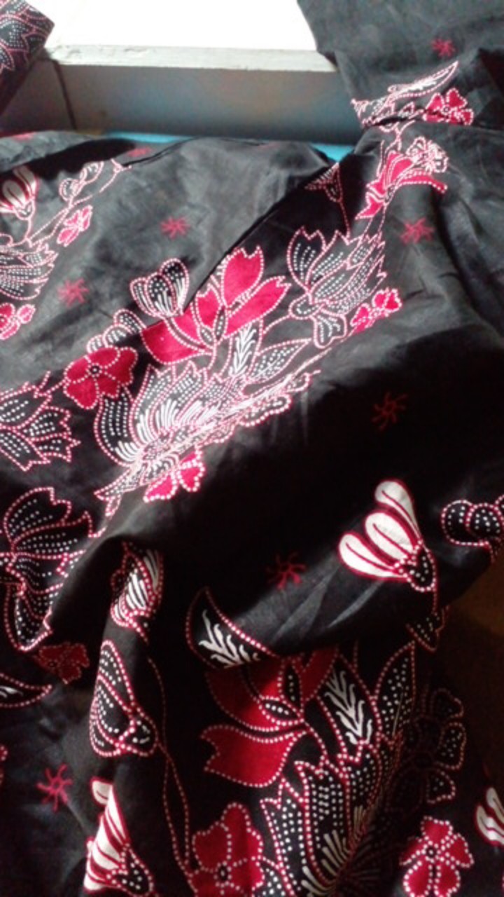 Kemeja Batik Pria Lengan Panjang Size M L Xl Xxl Bswart Batik Hrb026 Kenango Hem Panjang Padi