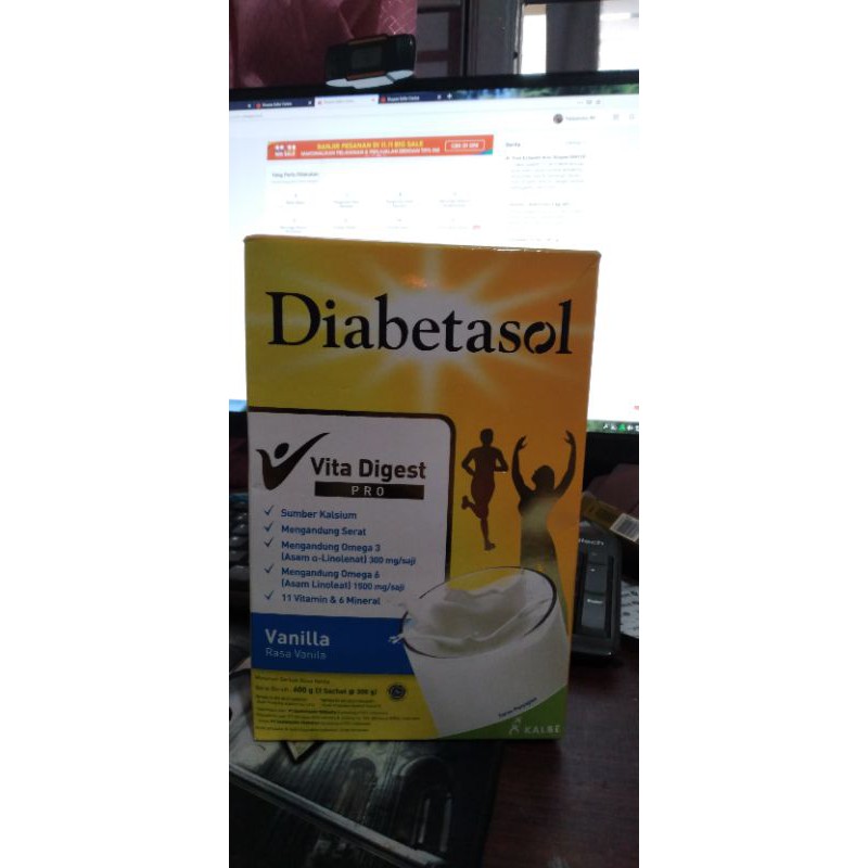 

SUSU DIABETASOL 600 gr