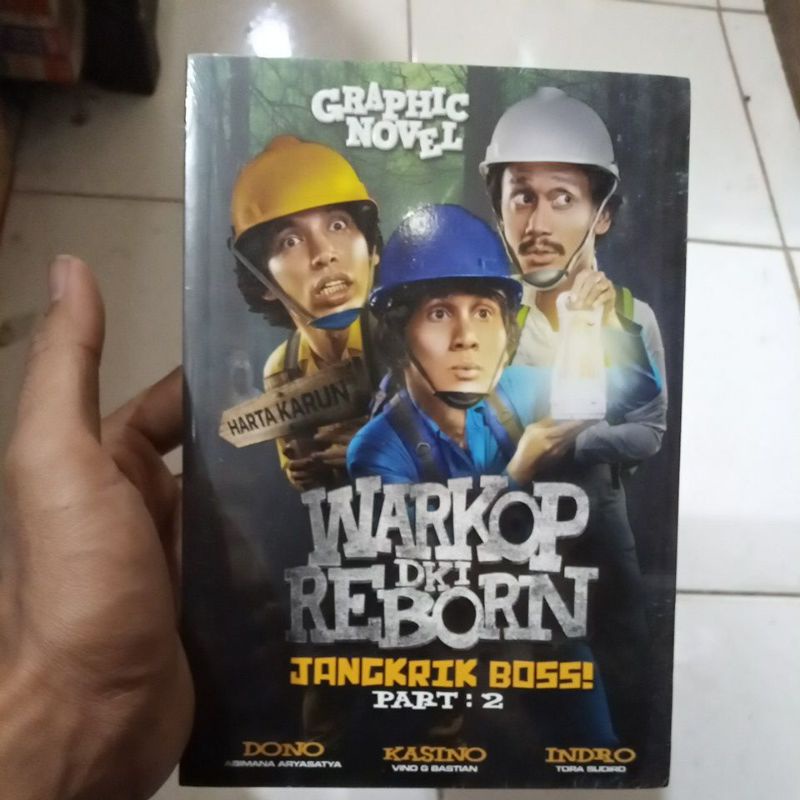 graphic novel warkop Dki reborn
