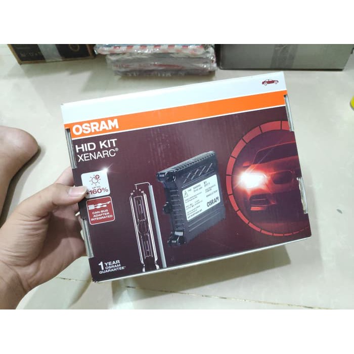 Promo  LAMPU HID MOBIL OSRAM XENARC H4 CONVERSION KIT 6000 K 35 WATT HI/LO  Murah