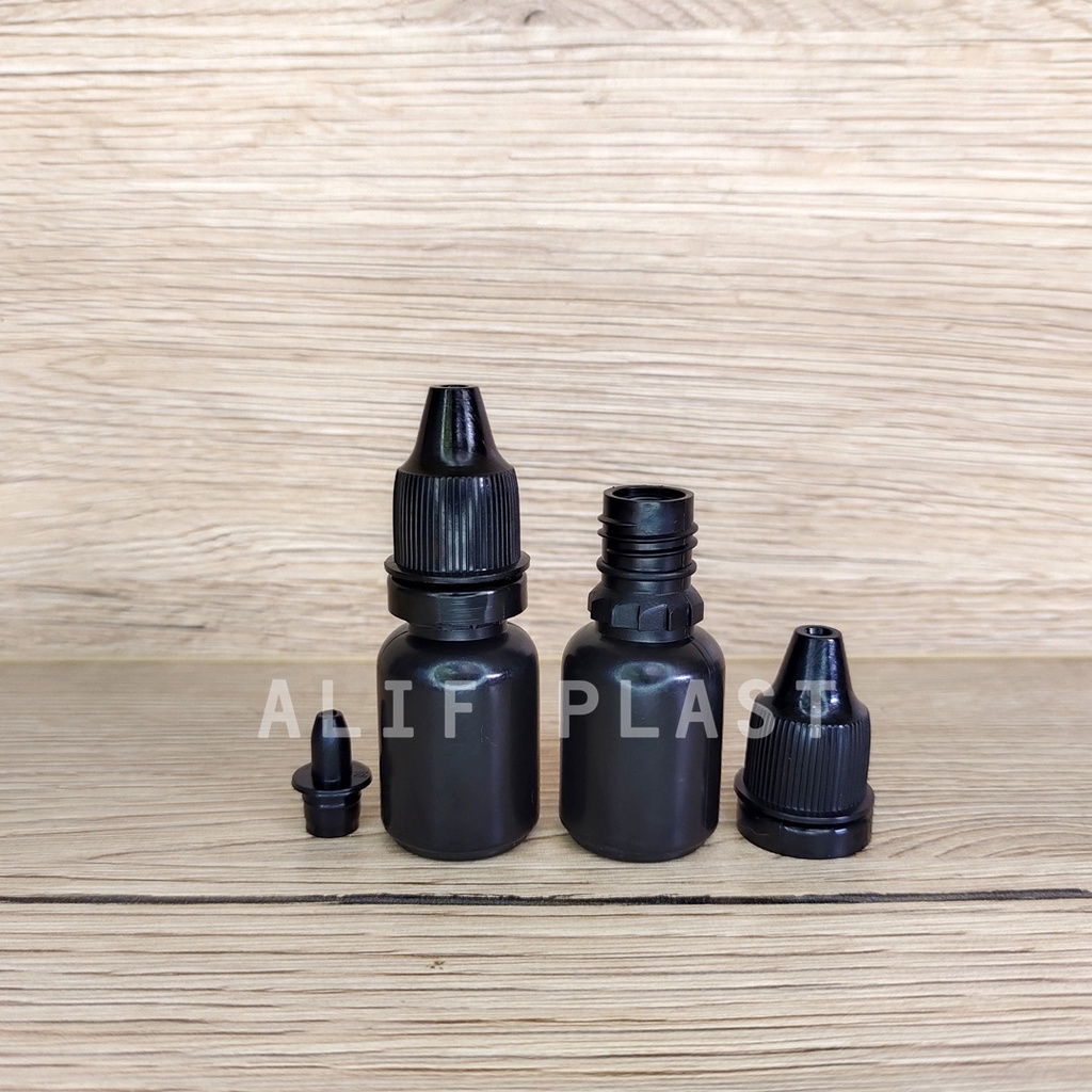BOTOL TETES HITAM 5 ML TUTUP SEGEL