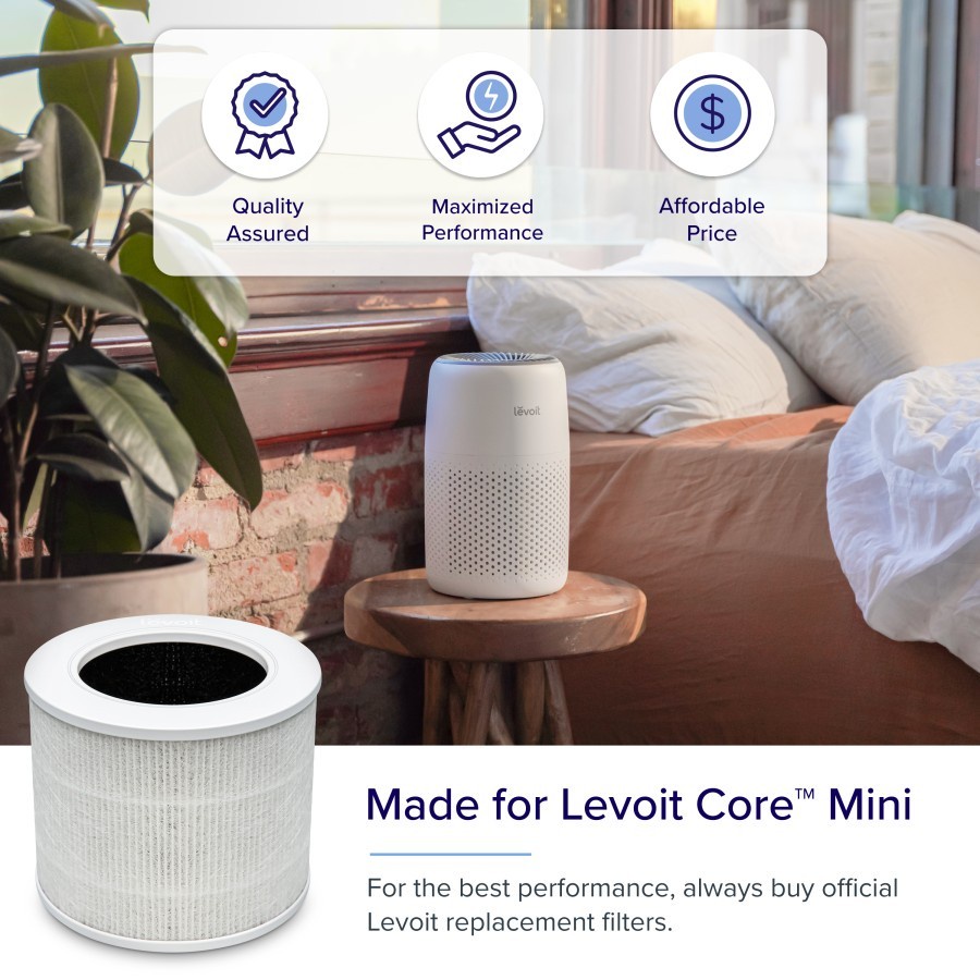 Levoit Replacement Core Mini Desktop Air Purifier True HEPA Filter