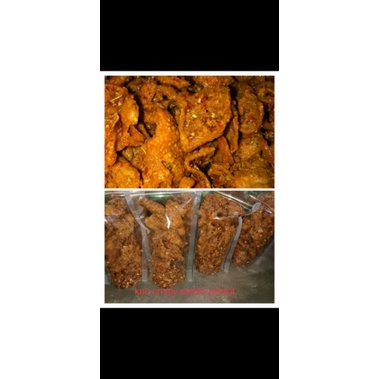 

Kulit Ayam Crispy pedas Hot Jeletot