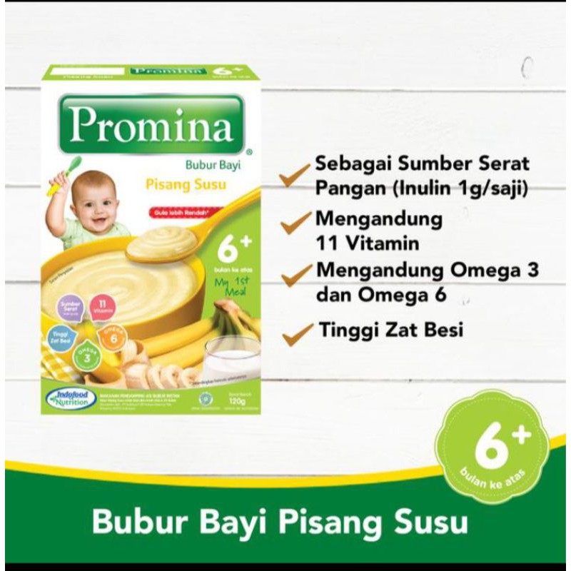 promina bubur bayi untuk bayi 6 bulan / promina 6+