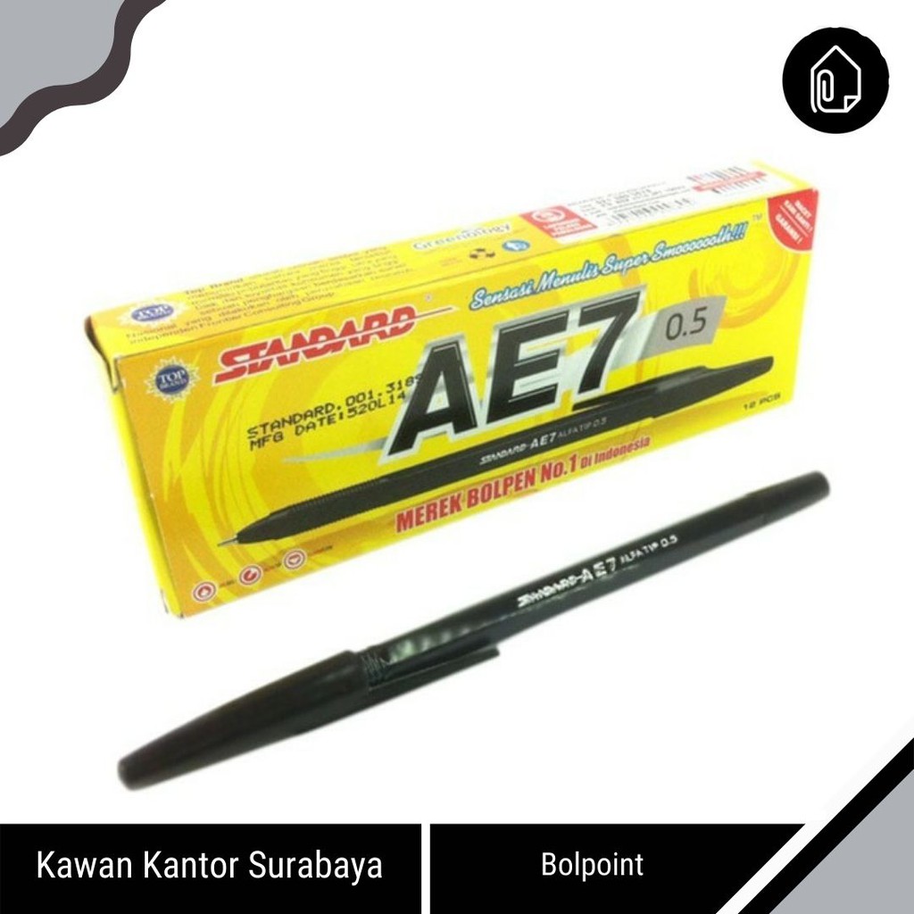 

Ballpoint / Pulpen Standart AE 7 Murah Surabaya