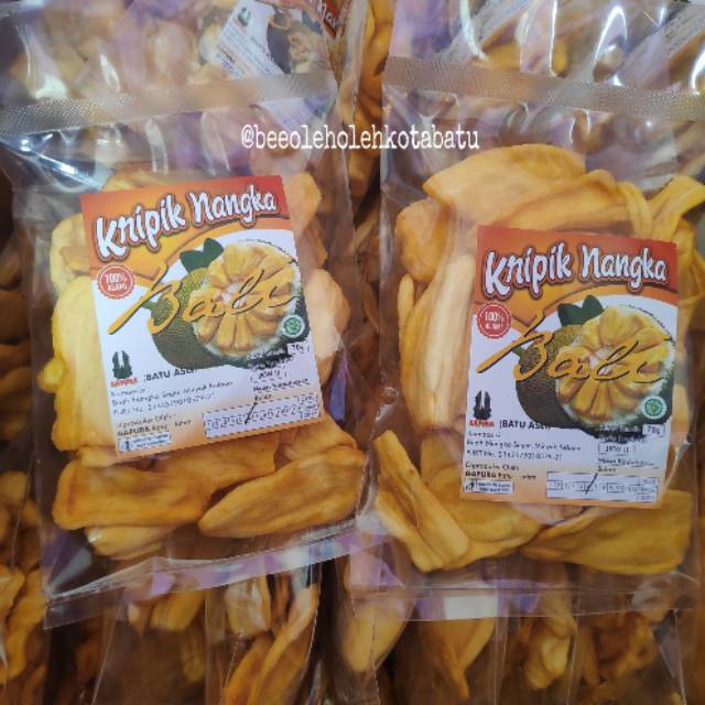 

KRIPIK NANGKA BALI GAPURA (BATU ASLI) 70gr