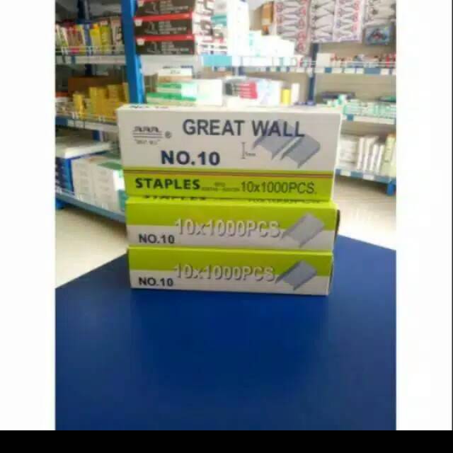 

Isi staples great wall kecil