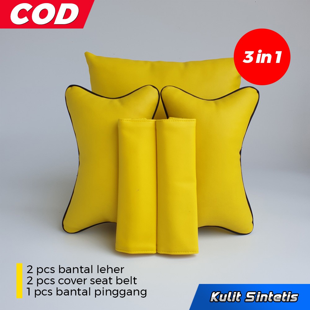 Bantal Mobil Set 3 in 1 SUPER TRENDY - Oren