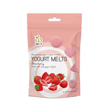 Wel B Freeze Dried Yogurt Melts 20g For 12m Snack Bayi Baby