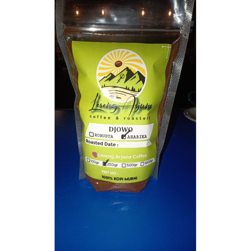 

Arabica Djowo 250 gr