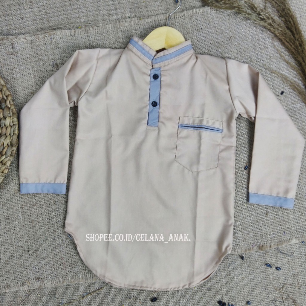 BAJU KOKO KURTA ANAK LAKI LAKI LENGAN PANJANG