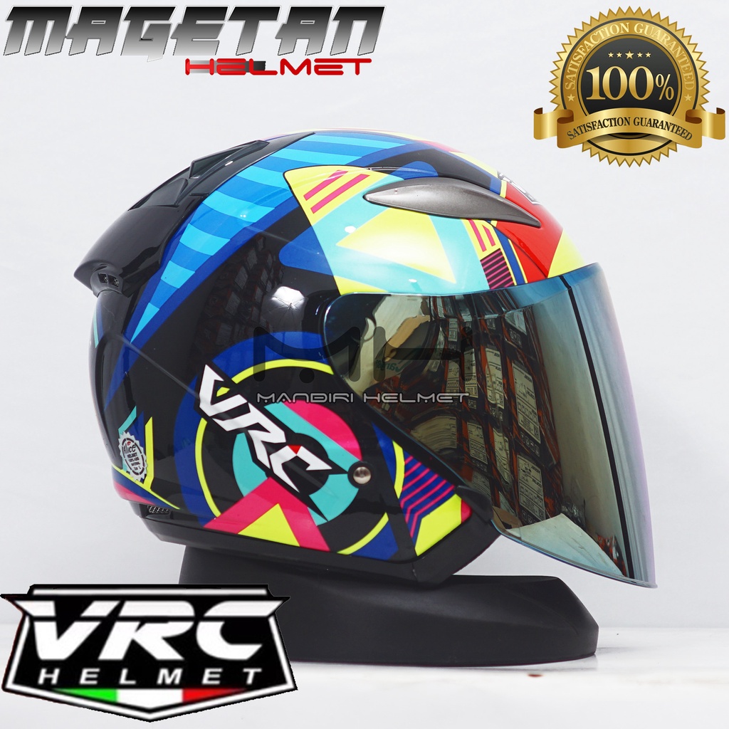 HELM CENTRO VRC MOTIF ORIGINAL _HELM CENTRO MOTIF Free Spoiler-V-XR Black