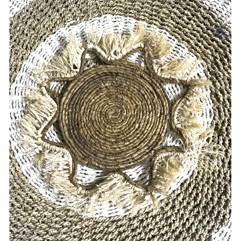 Hiasan dinding/walldecor/Placemate Banana matahari rumbai