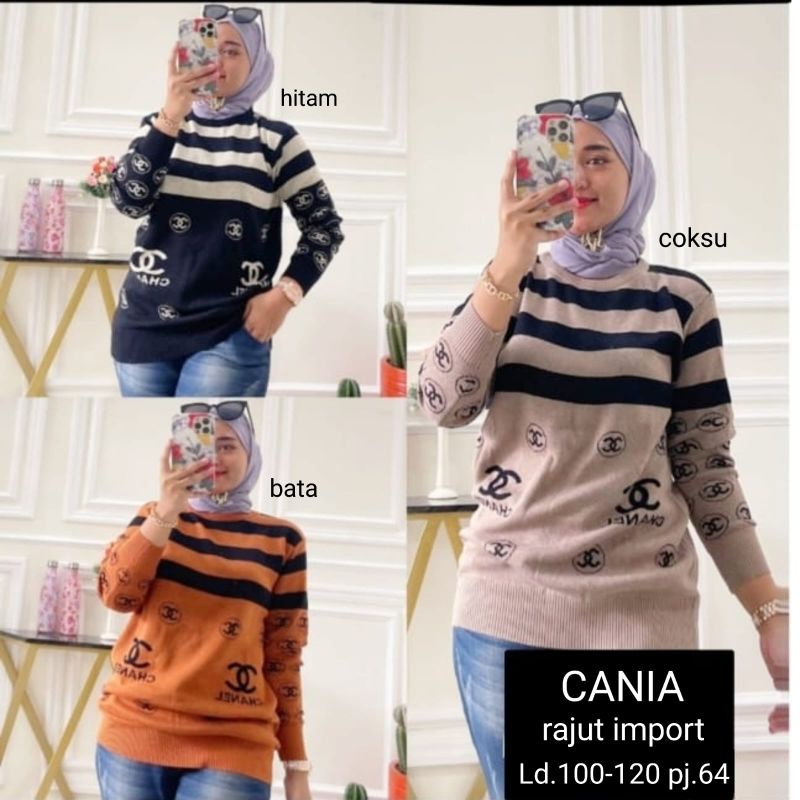 rajut import terbaru/blouse rajut import/kaos rajut import jumbo