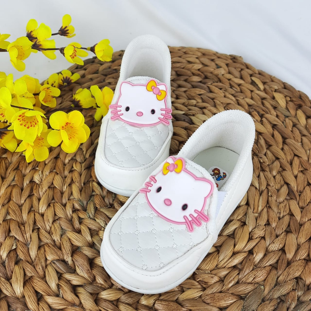 mandirishoesstore-SEPATU ANAK PEREMPUAN KARAKTER KARTUN KUCING 1-3 TAHUN CAY29