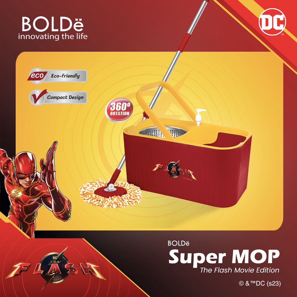 BOLDe Super Mop The Flash Edition (Alat Pel Otomatis)