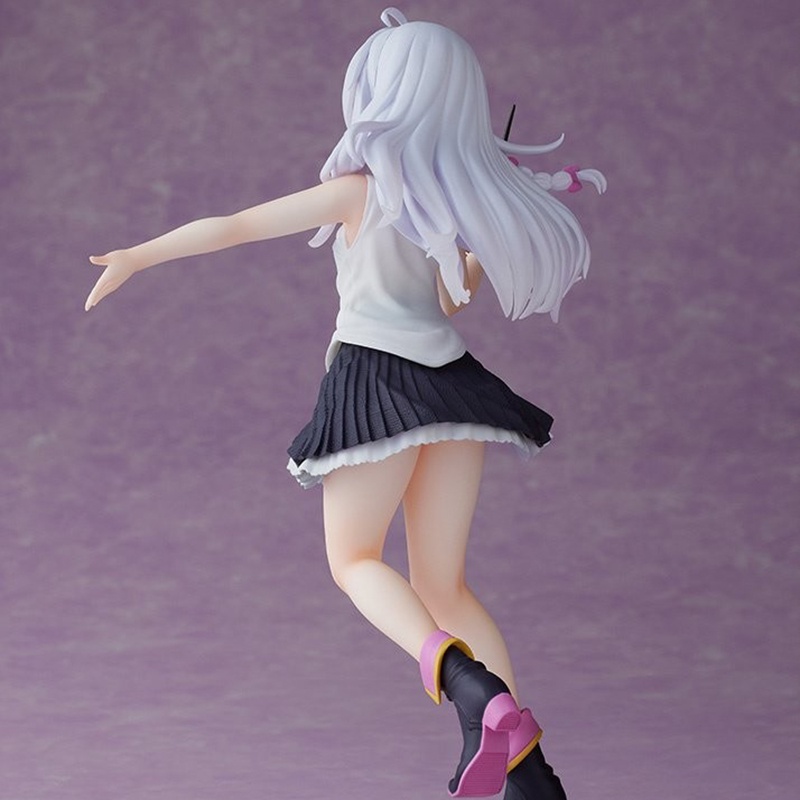 Mainan Boneka Action Figure Anime Taito Coreful Majotabi Wandering Witch The Journey Elaina Bahan PVC Ukuran 20cm 2022
