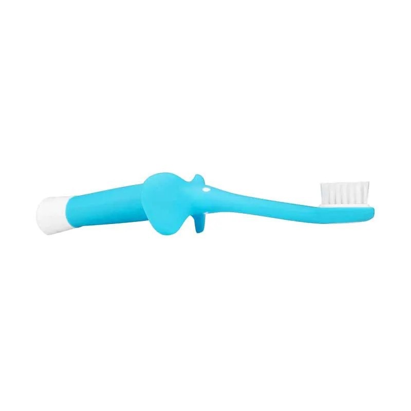 DR.BROWNS TODDLER TOOTHBRUSH BLUE 0-3T HG014 / SIKAT GIGI ANAK