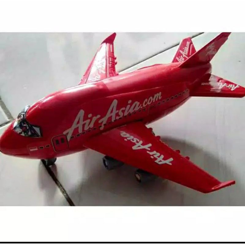 Mainan Pesawat Air asia_Mainan pesawat Garuda