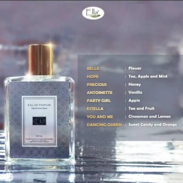 Eu de parfume/parfum cewek cowok ella skincare