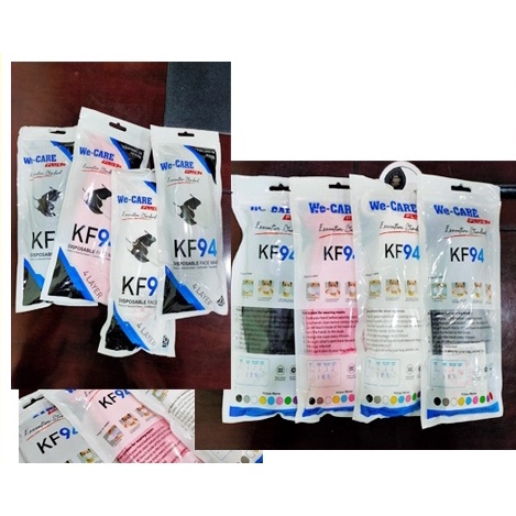 Masker kf94 WE Care pocket isi 10 pcs