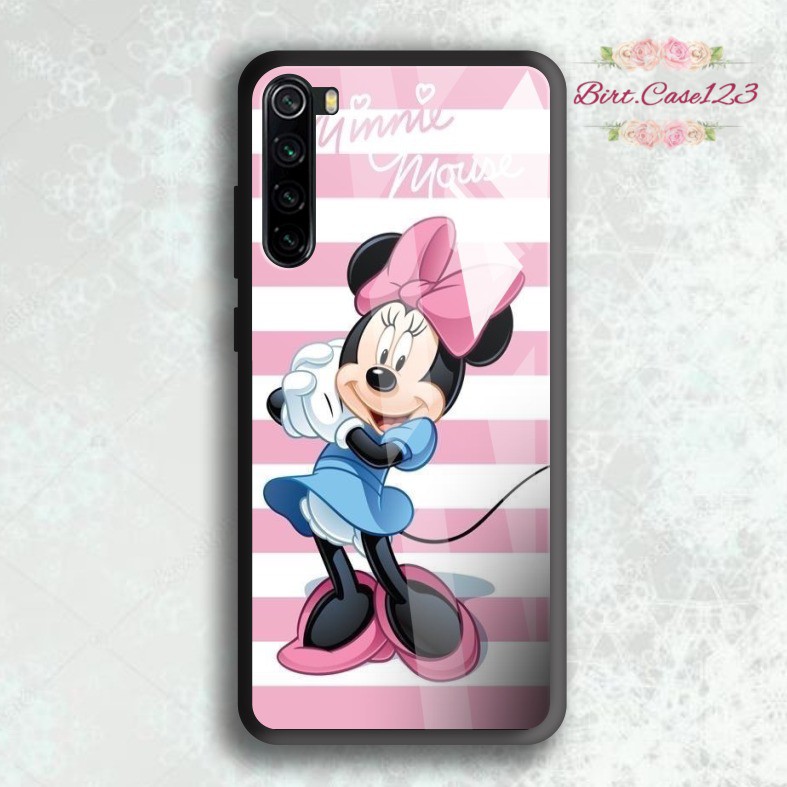 BC Case softcase silikon Gambar MINNIE MOUSE back case glass oppo samsung vivo xiaomi realme iphone