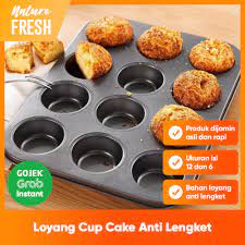 Loyang Muffin Loyang Kue Mangkok Cup Cake Besar Ukuran Diameter 7 cm / Cetakan Muffin Cetakan Cup Cake